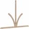 Ekena Millwork Richland Smooth Timber Gable Bracket, Douglas Fir, 108"W x 72"H x 1 1/2"D x 3 1/2"F, 16/12 Pitch GBW108X72X0204RIC00SDF - alternate 5